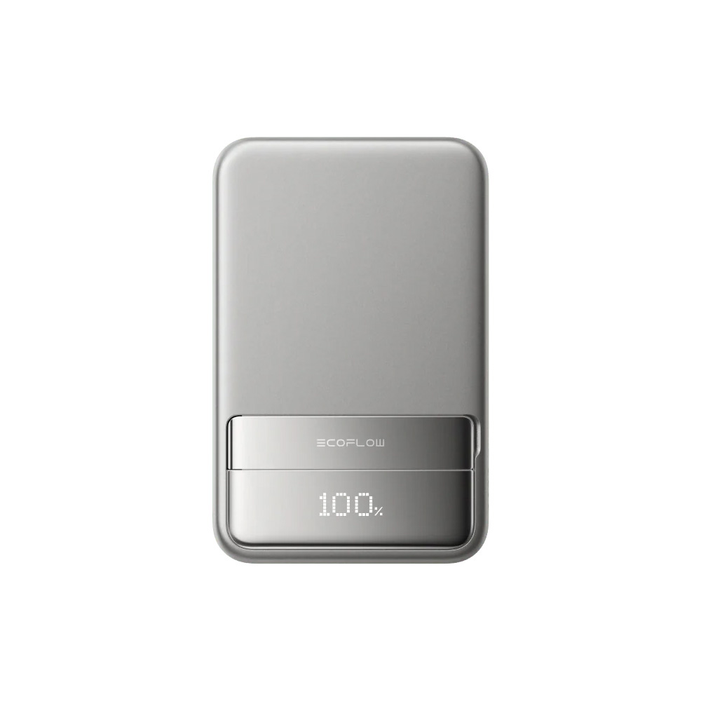 【固士特】EcoFlow RAPID 快充磁吸行動電源(10000mAh) Qi2.0認證_銀色
