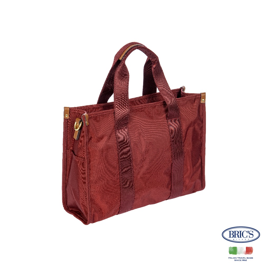 【Bric's】 X-collection 歌劇院托特包(S) BXG45854 - 波爾多酒紅色, , large