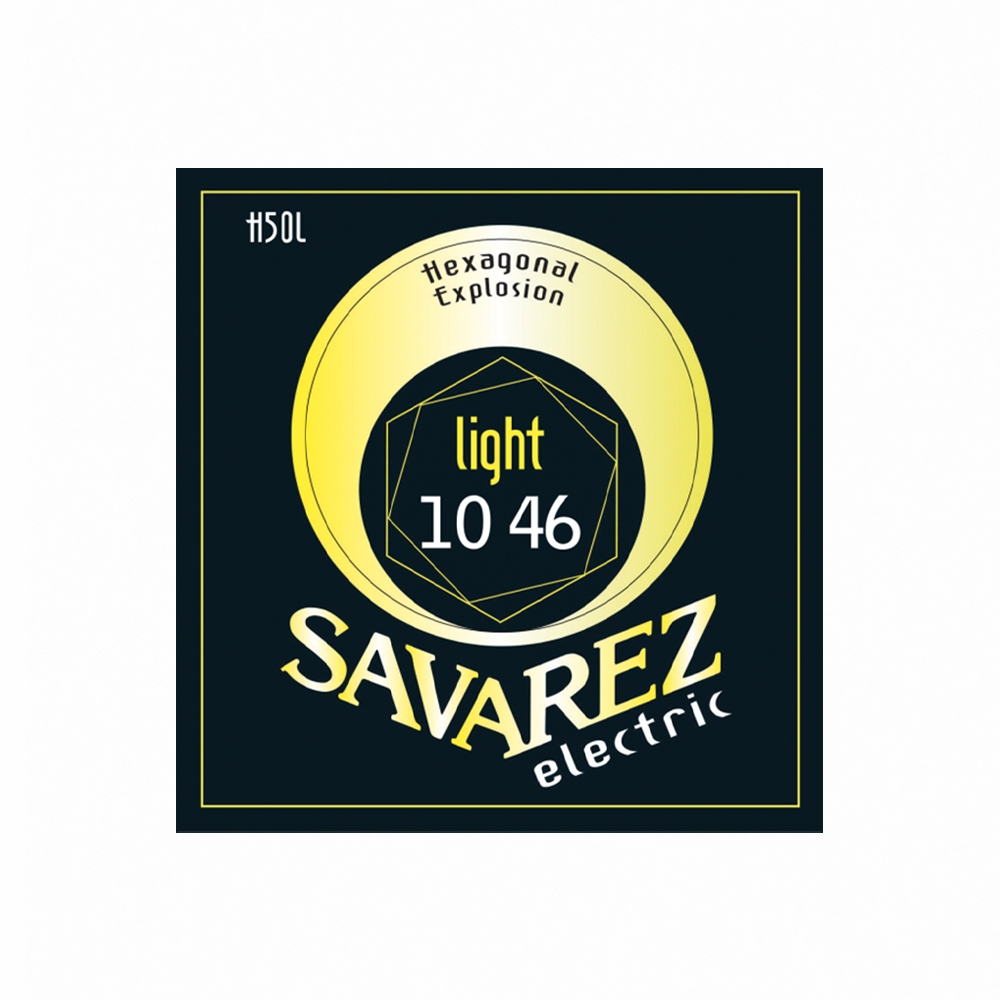 SAVAREZ H50L LIGHT 鍍鎳電吉他弦 10-46【敦煌樂器】, , large