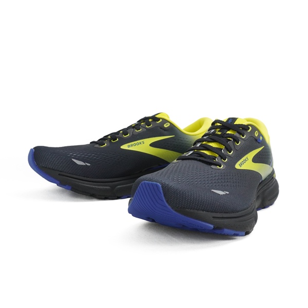 Brooks Ghost 15 男 慢跑鞋 運動 路跑 馬拉松 透氣 柔軟 緩震 黑 黃 [1103931D063], , large