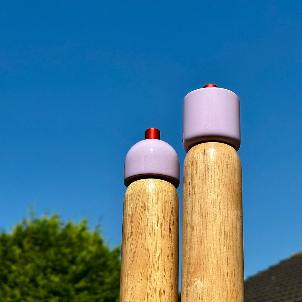 【英國 MÆGEN】胡椒&海鹽研磨罐-紫(L), , large