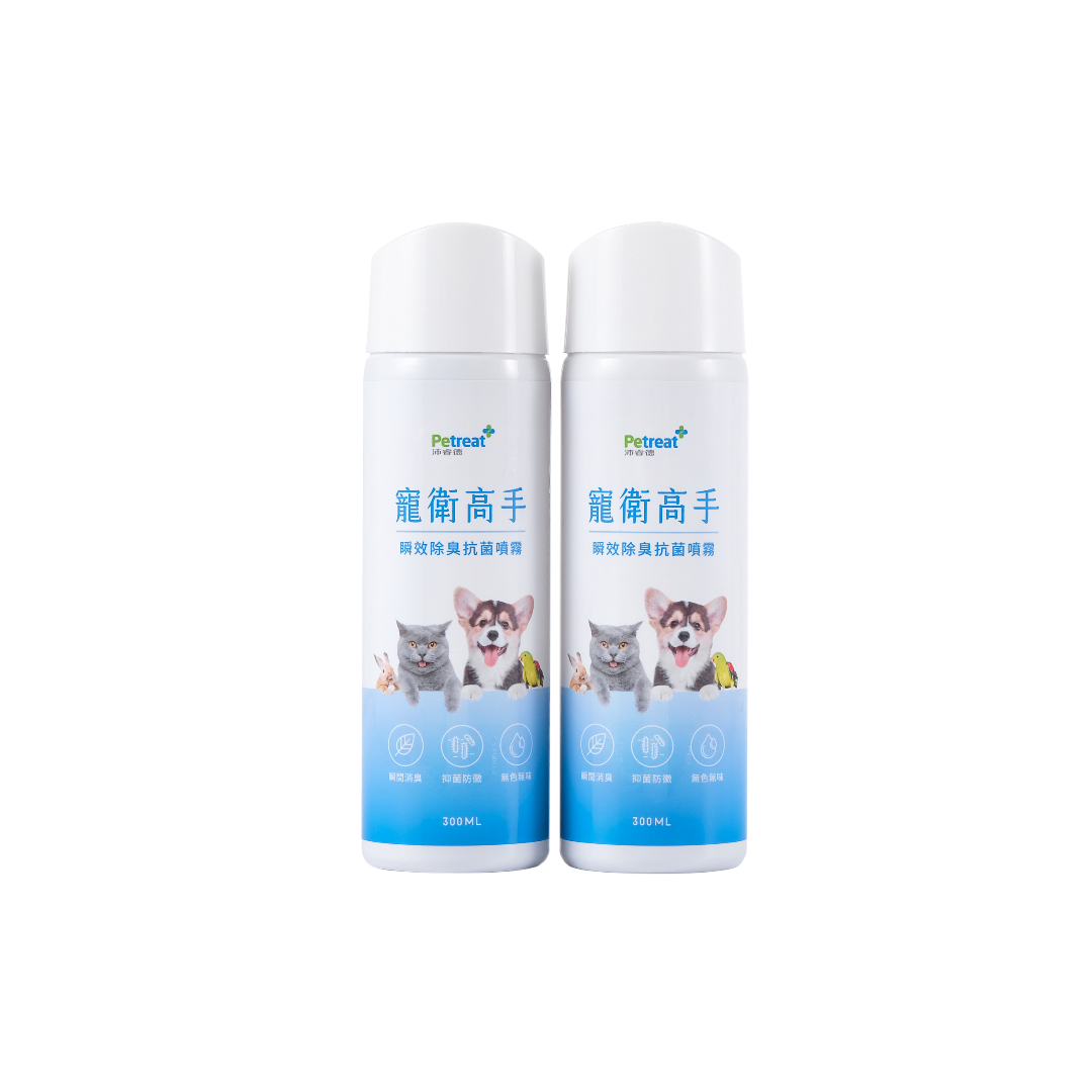 [沛睿德]寵衛高手 除臭抗菌噴霧  補給2入組, , large