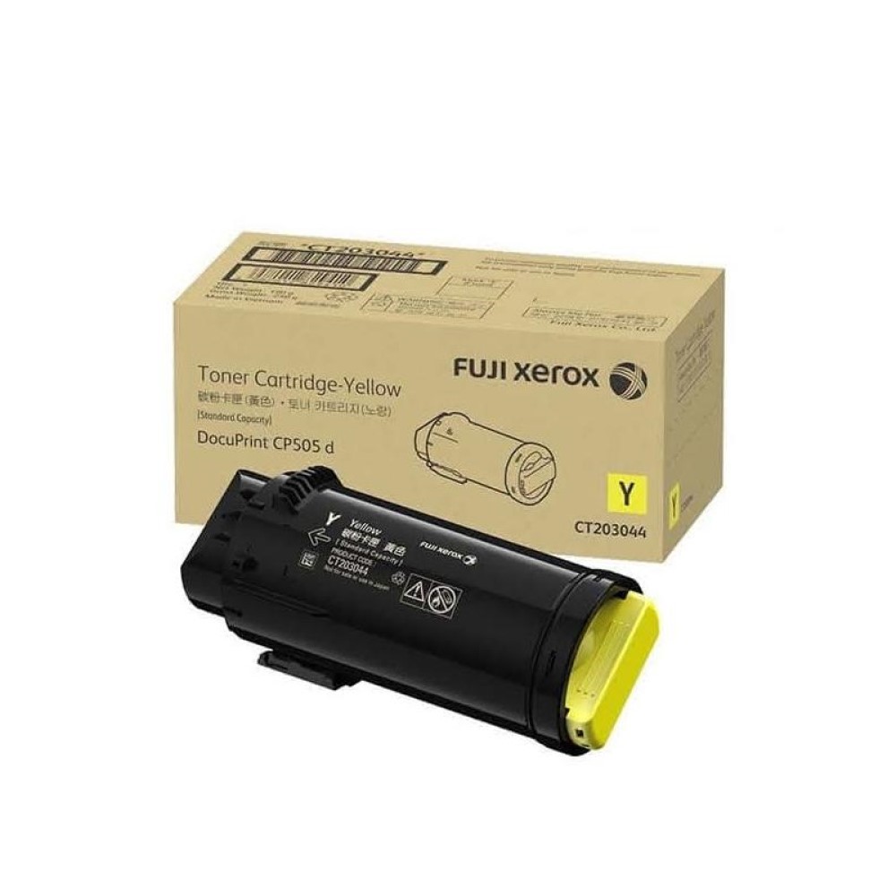 【出清】【FUJIFILM 富士軟片】原廠黃色標準容量碳粉匣 CT203044(5K)適用DocuPrint CP505 d, , large