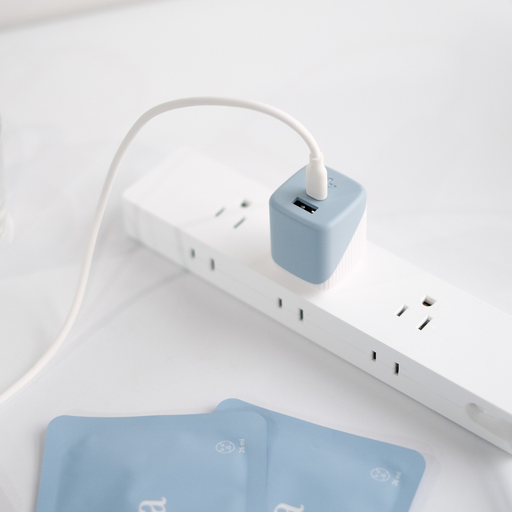 [OneMore Co., Ltd.] Allite B2 32W GaN Dual-Port Fast Charger Baby Blue, , large