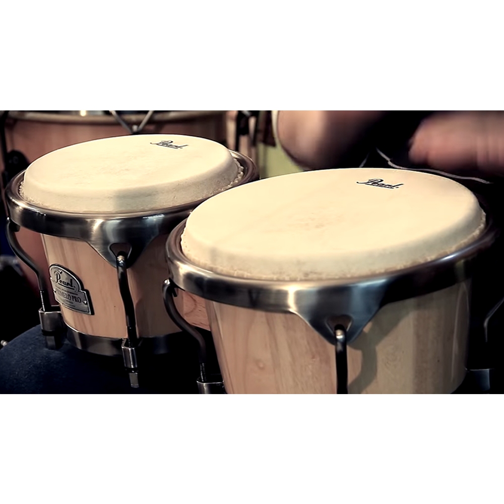 Pearl PWB-100DX Primero Pro Series Bongos 7吋+8.5吋 邦哥鼓【敦煌樂器】, , large