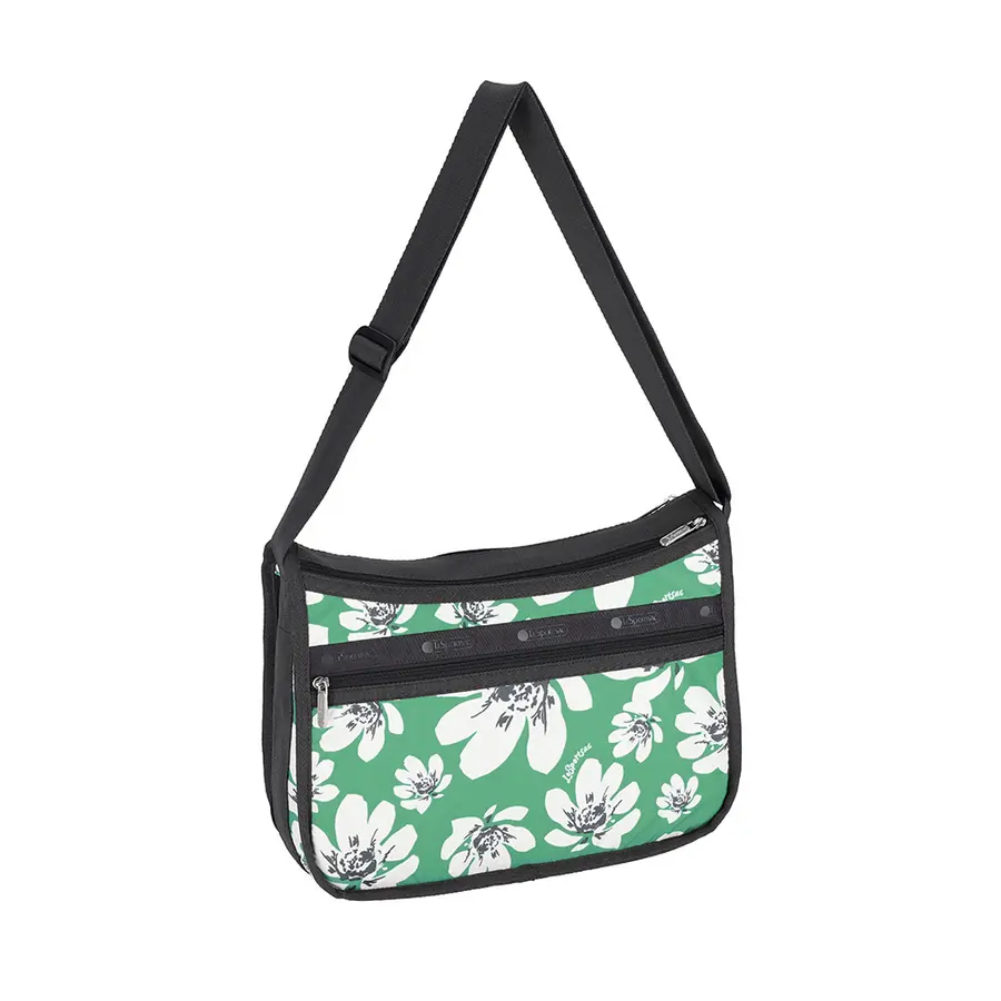 Lesportsac Deluxe Everyday Bag 奢華斜背包 / 翠綠花園, , large