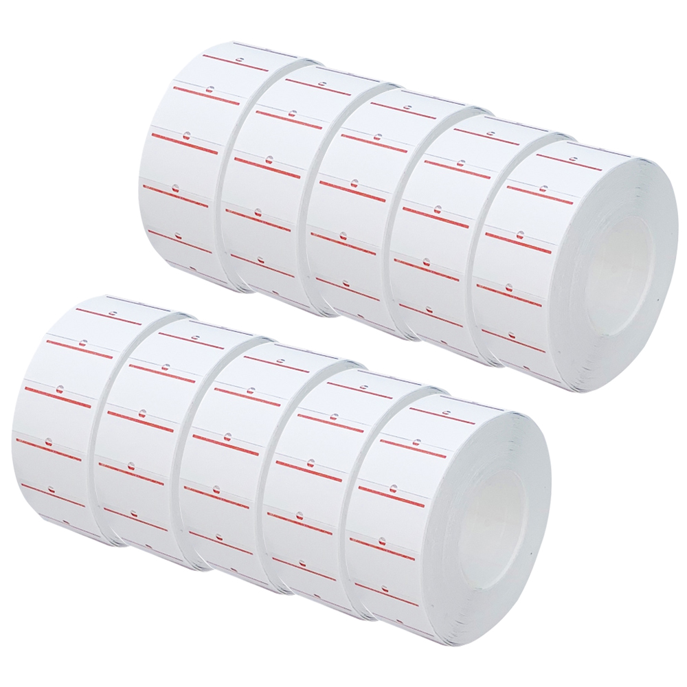 【華麗牌】1Y標價紙 10捲入 /組(適用各廠牌1Y單排標價機), , large