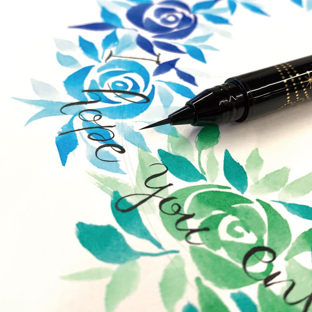 *需預訂【Kuretake 日本吳竹】眼線極細毛筆 (ED100-010), , large