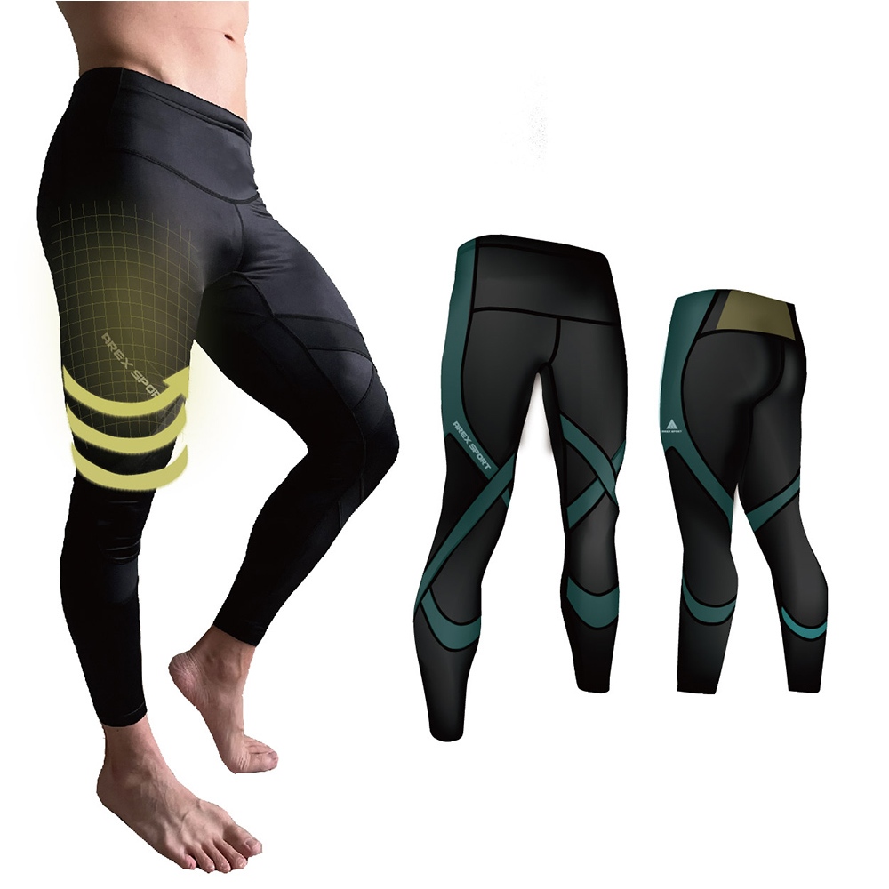 【AREXSPORT】AS-9214壓縮褲男 女壓力褲 登山壓力褲 護膝壓力褲 男緊身褲 大碼壓力褲 水陸萊卡超強水陸褲, , large