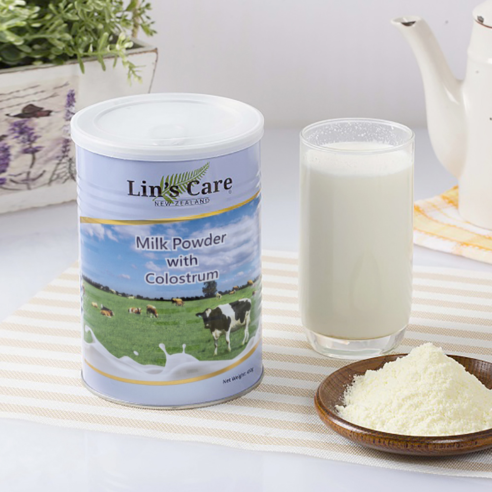 【千歲本舖】紐西蘭Lin&rsquo;s Care 高優質牛初乳奶粉450x6入, , large
