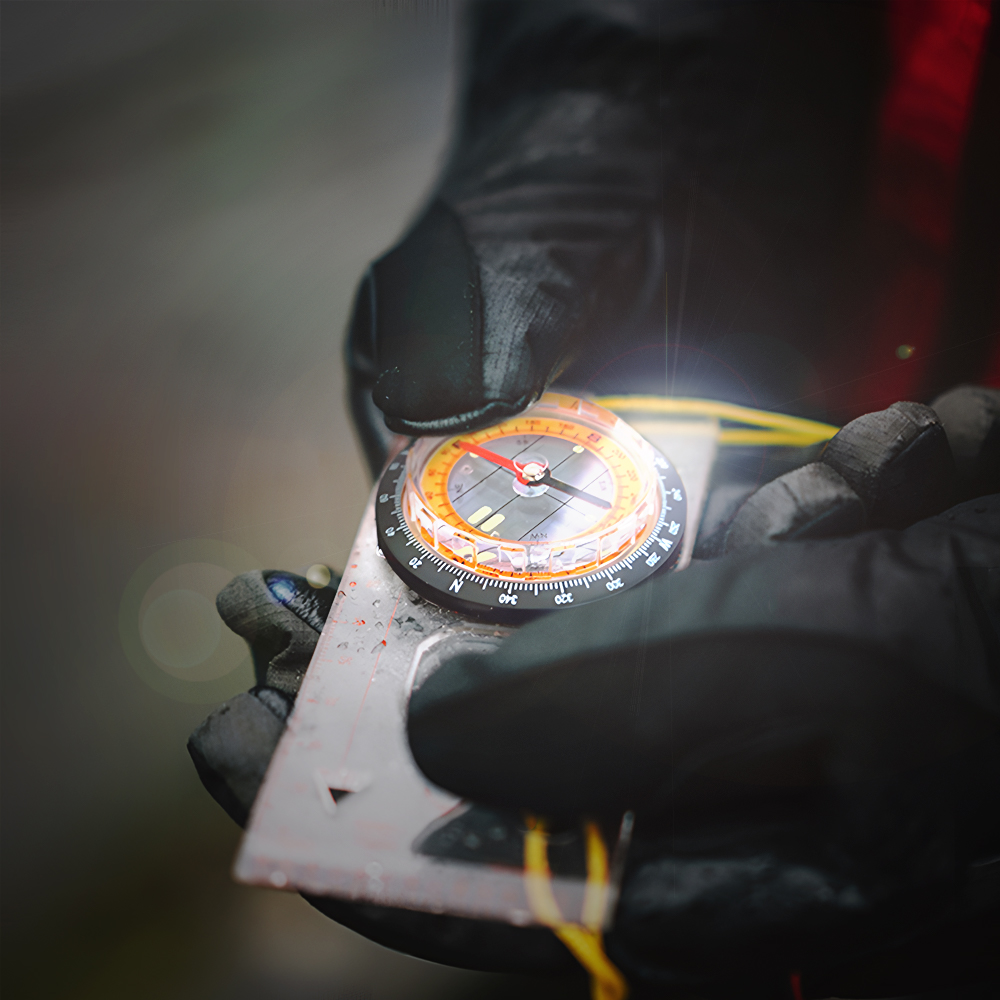 【上手家居】8合1多功能帶尺指北針(指南針/森林指北針/登山露營/登山必備), , large