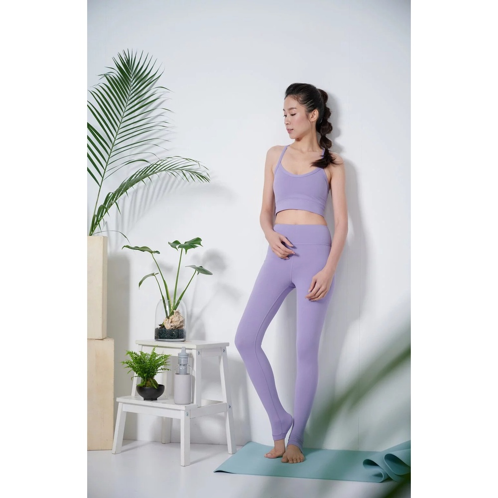 YOGA FLOW Hedy Pants - 簡單俐落長褲 - 堇紫 Wild Lilac, , large