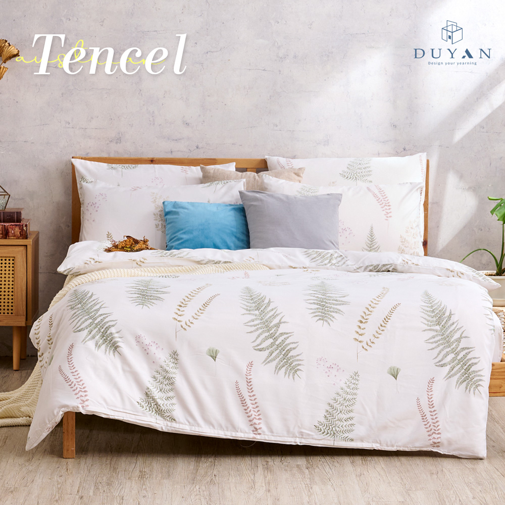 【DUYAN 竹漾】 奧地利天絲單人/雙人/加大床包鋪棉兩用被套組 / 多款任選 台灣製	, , large
