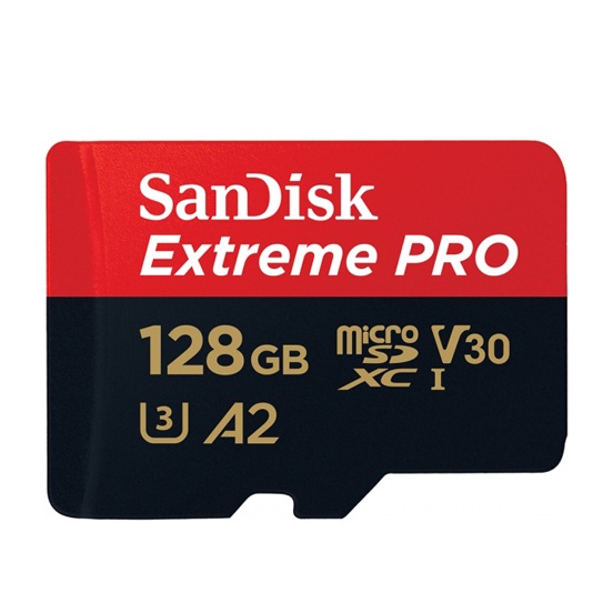 【SanDisk】 Extreme PRO 128G UHS-I U3 A2 V30 microSDXC 記憶卡, , large