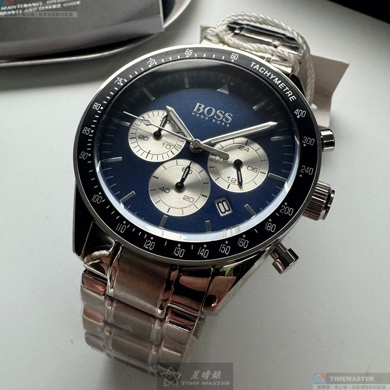 [TIMEMASTER] BOSS watch, 44mm, HB1513630, , large