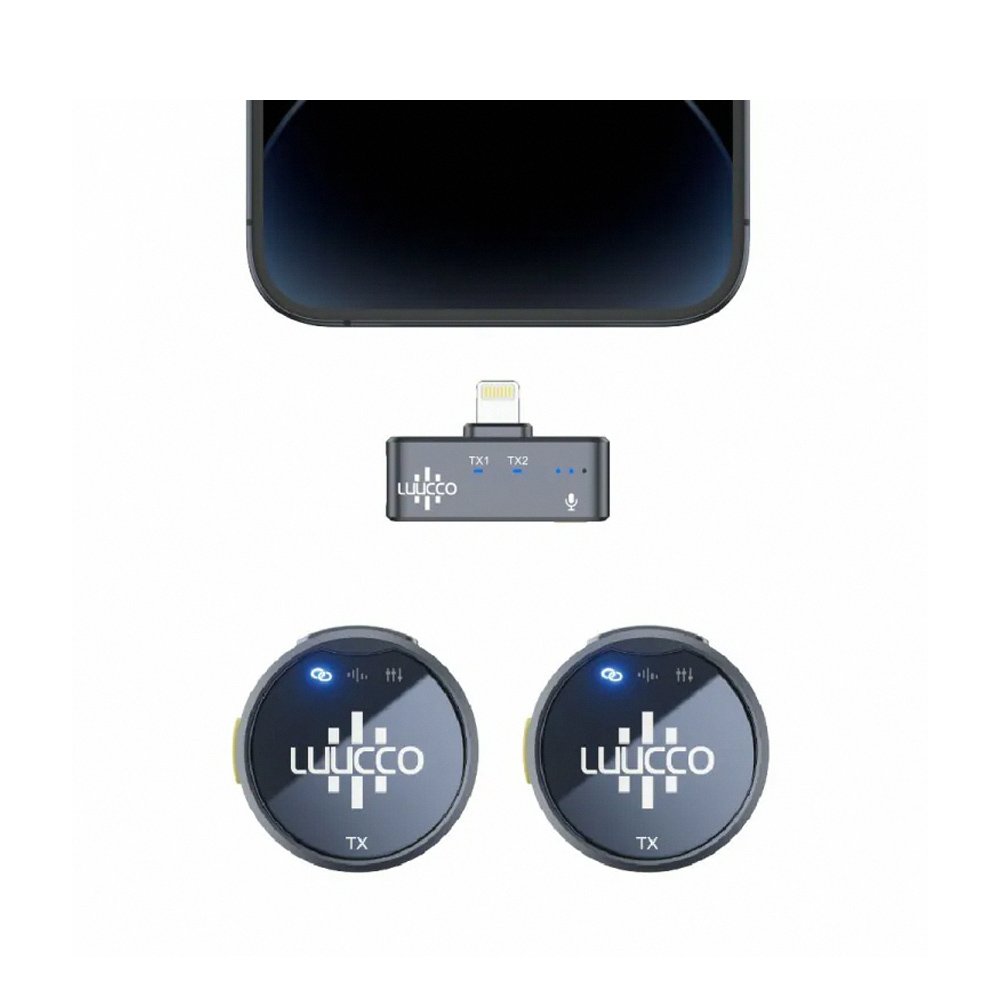 LUUCCO AirWave K2 無線磁吸領夾麥克風 萬用組【敦煌樂器】, , large