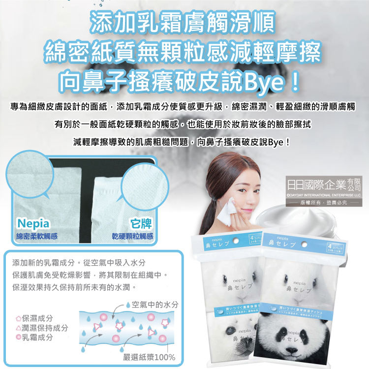 [日日好物]日本Nepia王子-鼻貴族超柔軟滋潤型雙層袖珍面紙12抽x4包/袋(妮飄空汙花粉季感冒衛生紙,舒緩紅鼻子潤澤紙手帕,外出旅行隨身便攜紙巾), , large