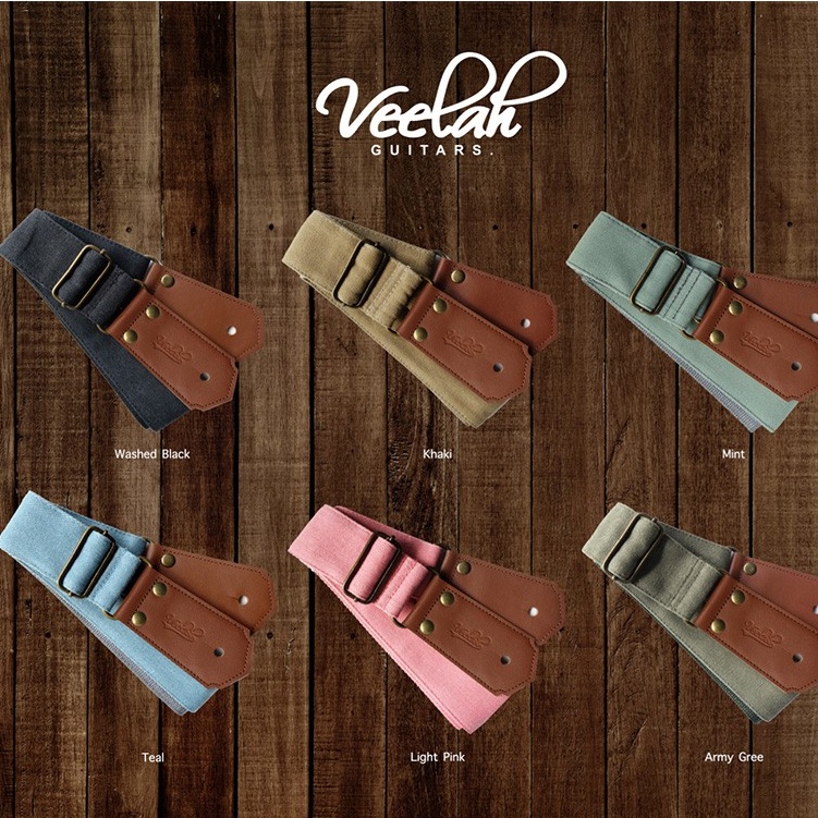 Veelah Guitar Strap 布面吉他專用背帶 多色款【敦煌樂器】, , large