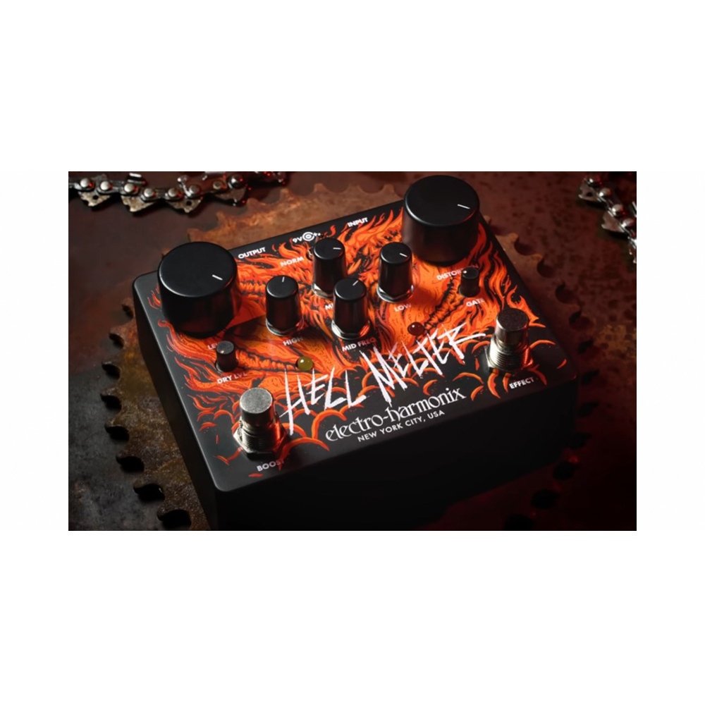 Electro Harmonix Hellmelter Metal Distortion 金屬破音效果器【敦煌樂器】, , large