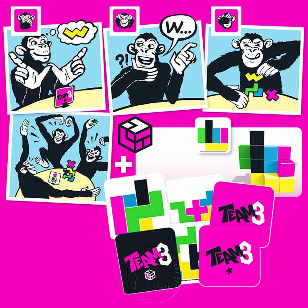TEAM3 Pink, , large