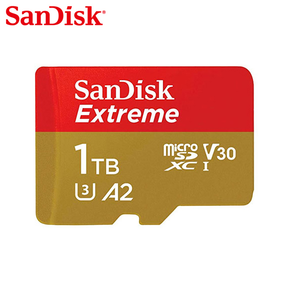 【SanDisk】 Extreme 1TB A2 V30 UHS-I U3 microSDXC 記憶卡, , large