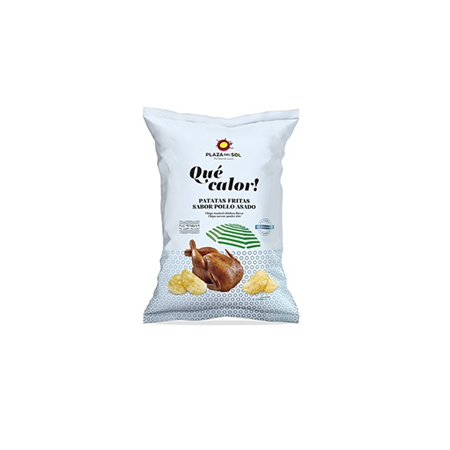 Potato chips roasted chicken with lemon, , large