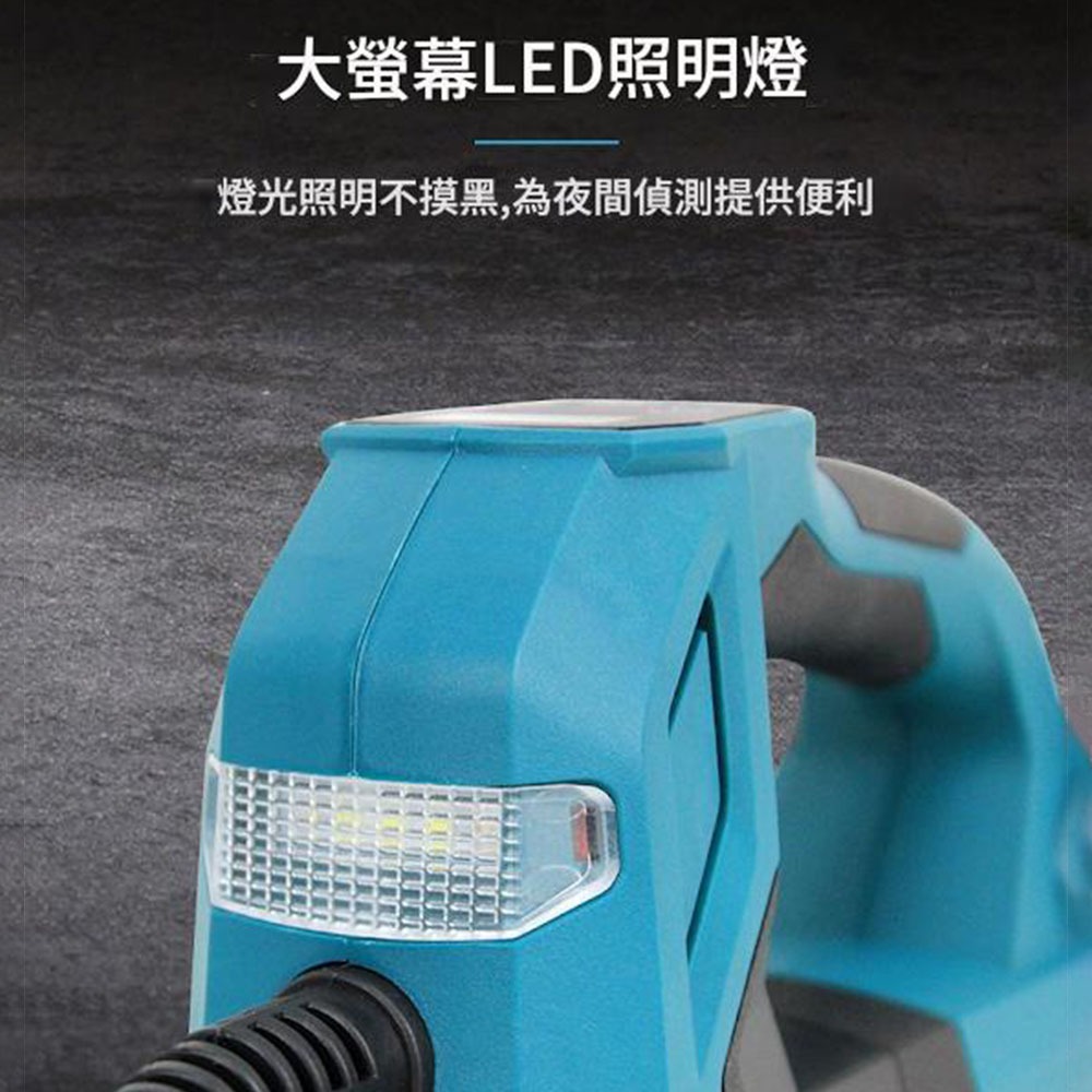 無線充插2用充氣機5節1電1充1車充+配件, , large