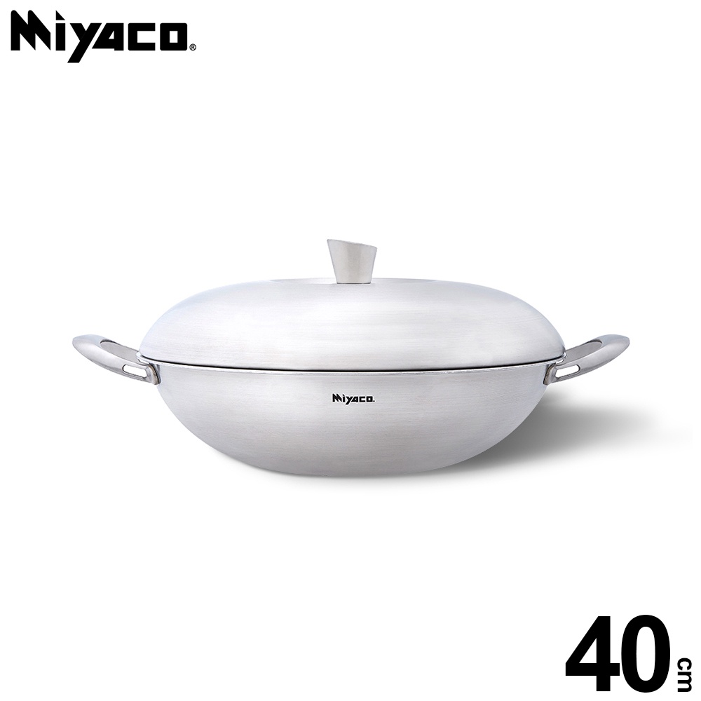 Miyaco 米雅可 Ringo316不銹鋼七層複合金炒鍋IH 40cm-Leidea樂德兒, , large
