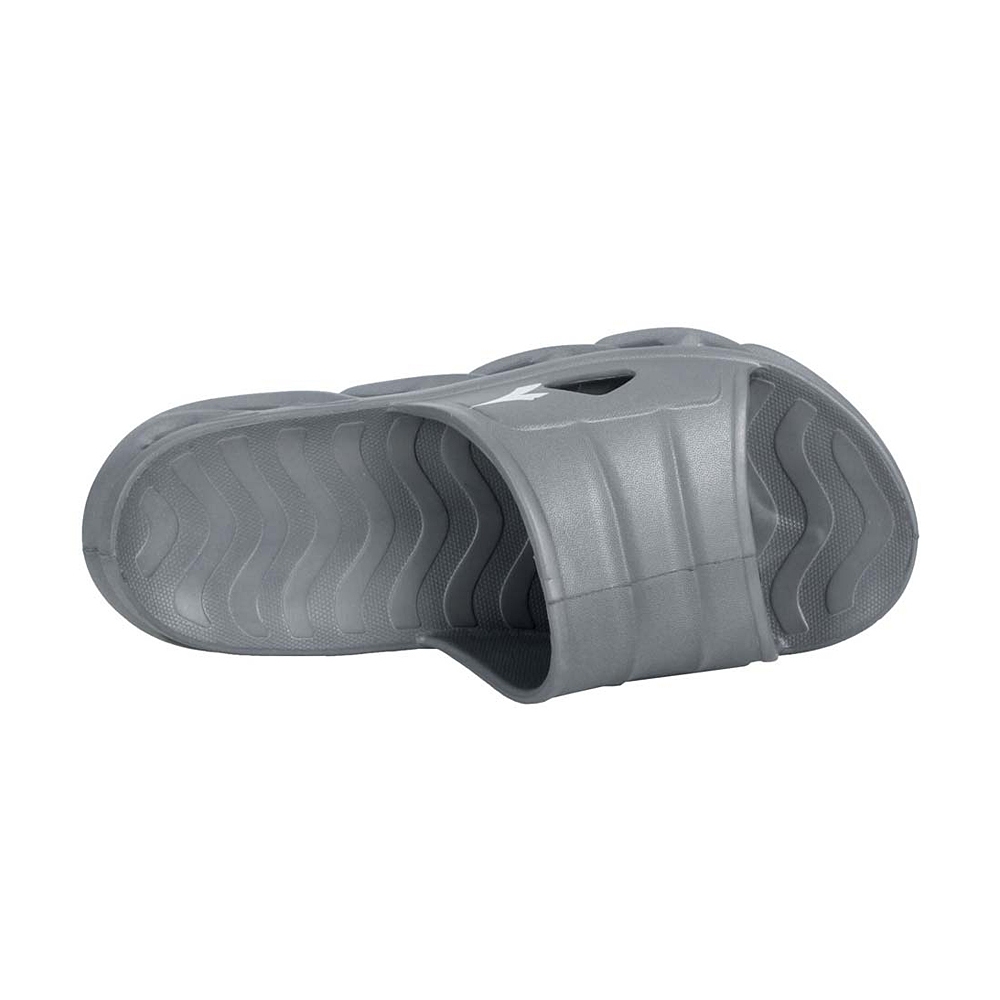 DIADORA迪亞多那 紓壓休閒運動拖鞋 逛街 居家 素色 一體成型 舒適 防水 Q彈 舒壓 排氣孔 防滑 黑 藍 灰, , large