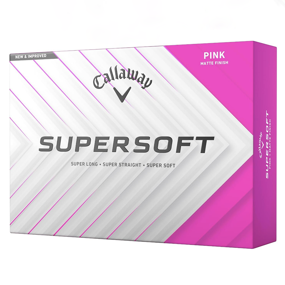 Callaway Golf Supersoft Golf Balls － PINK, , large