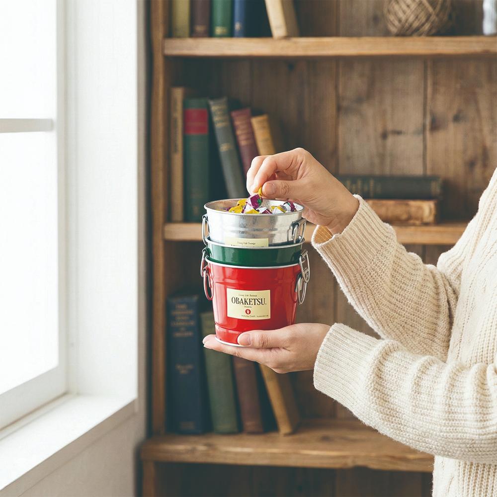 【this-this】日本渡邊金屬｜OBAKETSU 手工製多功能迷你桶 0.35L, , large