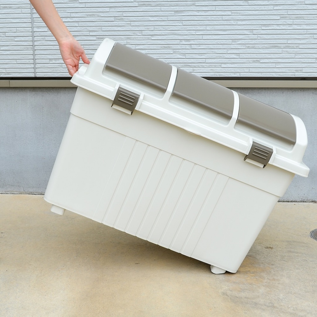 【this-this】日本RISU｜三分類環保多功能收納垃圾桶 100L, , large