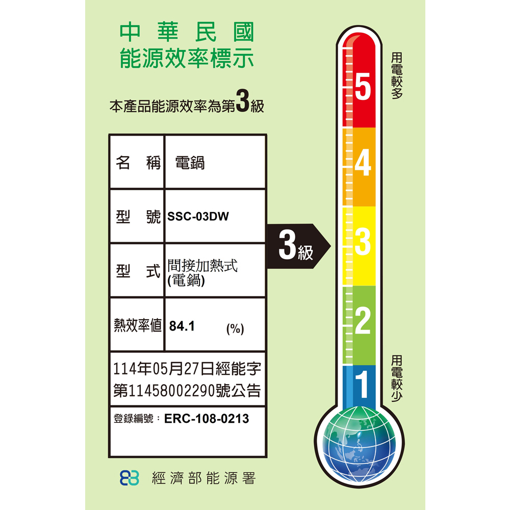 SPT 尚朋堂三人份不鏽鋼電鍋 SSC-03DW, , large