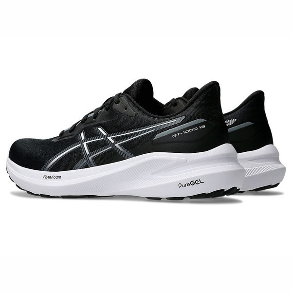 Asics Gt-1000 13 男 慢跑鞋 運動 休閒 輕量 支撐 緩衝 彈力 黑 白 [1011B858-003], , large