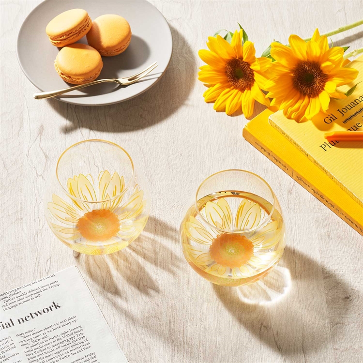 Swinging Glass (Sunflower), , large