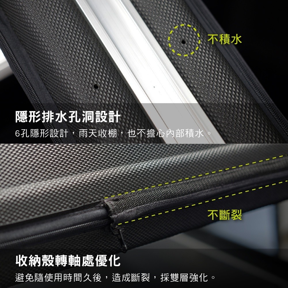【3D OUTDOOR】輕量型蝶形天幕車邊帳/1Y1-0-478, , large