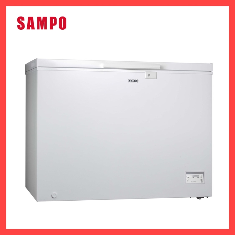 聲寶SRF-300D變頻臥式冰櫃300L, , large