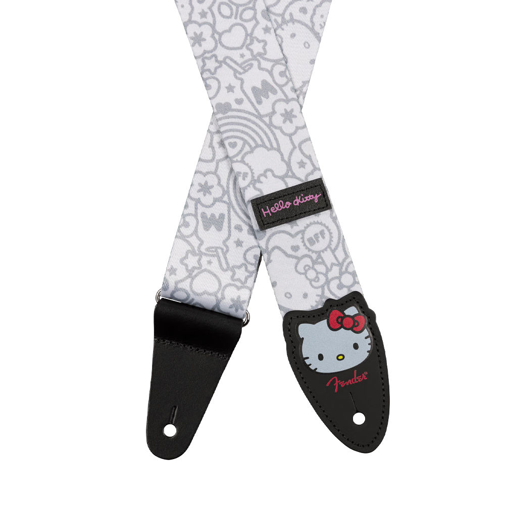 Fender Strap Fender X Hello Kitty 聯名背帶【敦煌樂器】, , large