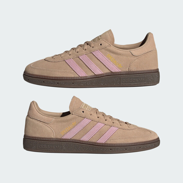 Kixpress-Adidas Handball Spezial W 女 運動休閒鞋 德訓鞋 復古 麂皮 穿搭 奶茶棕 [JI2651], , large