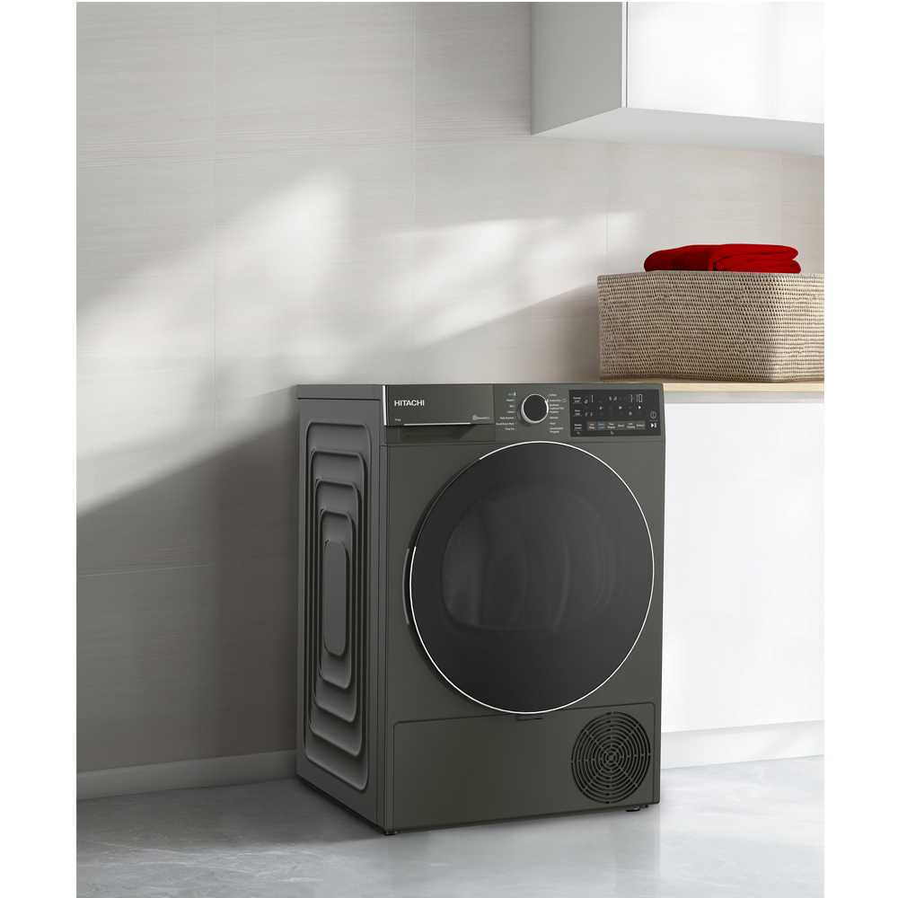 HITACHI日立家電12公斤熱泵滾筒乾衣機 TD120XFVEM, , large