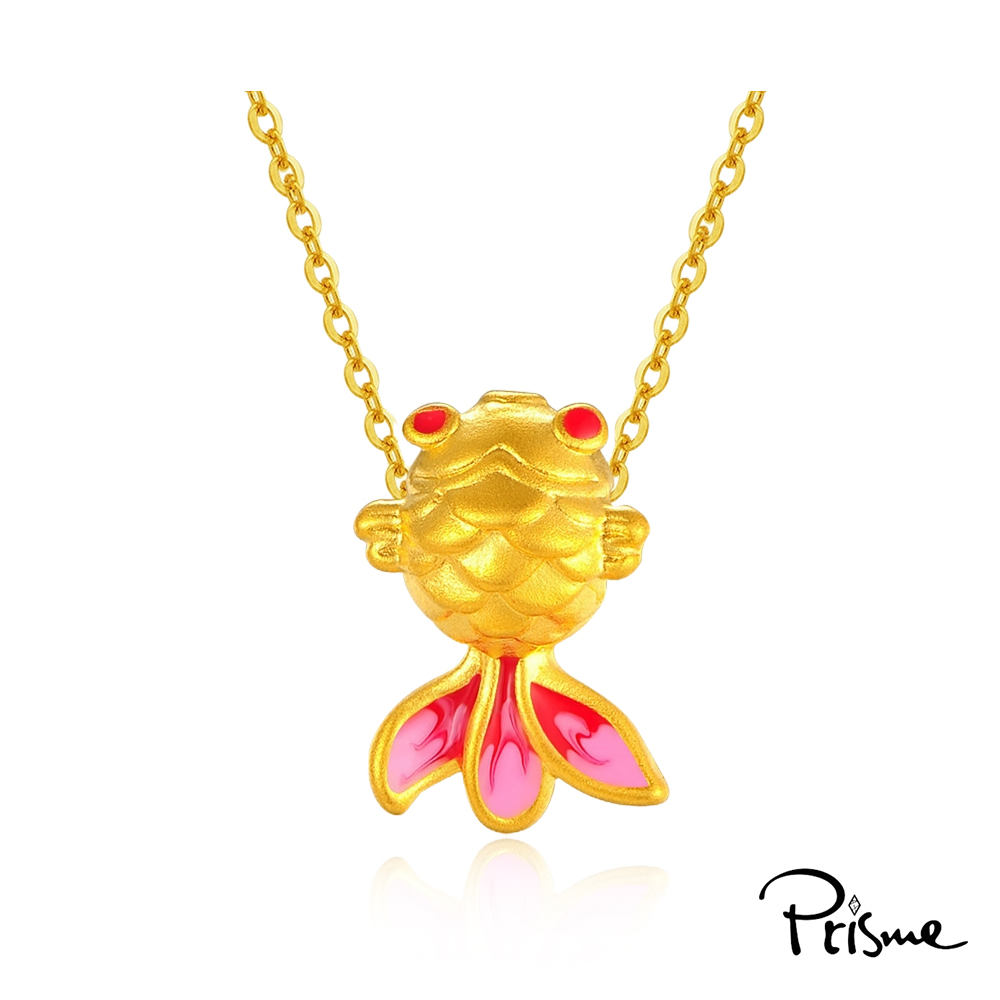 【Prisme Gold】黃金墜項鍊 純金999墜飾 多款選 (金重：約0.02錢&plusmn;0.01), , large