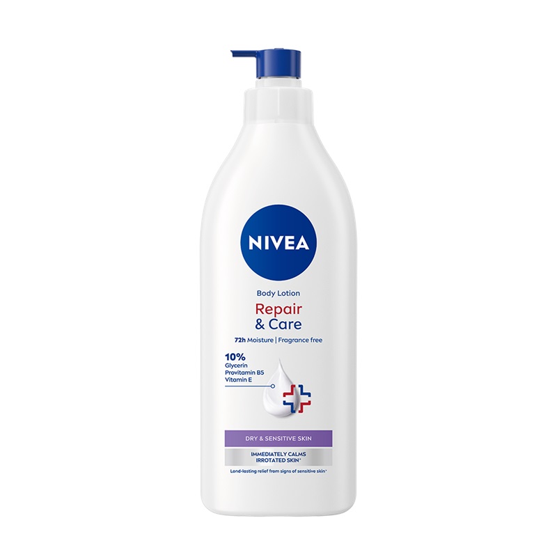 NIVEA REPAIRCARE LOTION FRAGRANCE FREE, , large