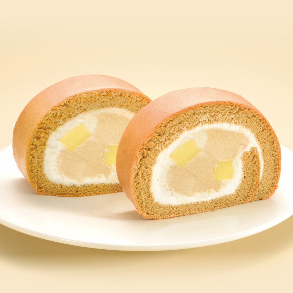 【Yannick 】Roll Cake Collection－Pudding Milk Tea & Yannick Cream (18CM / Roll *2), , large
