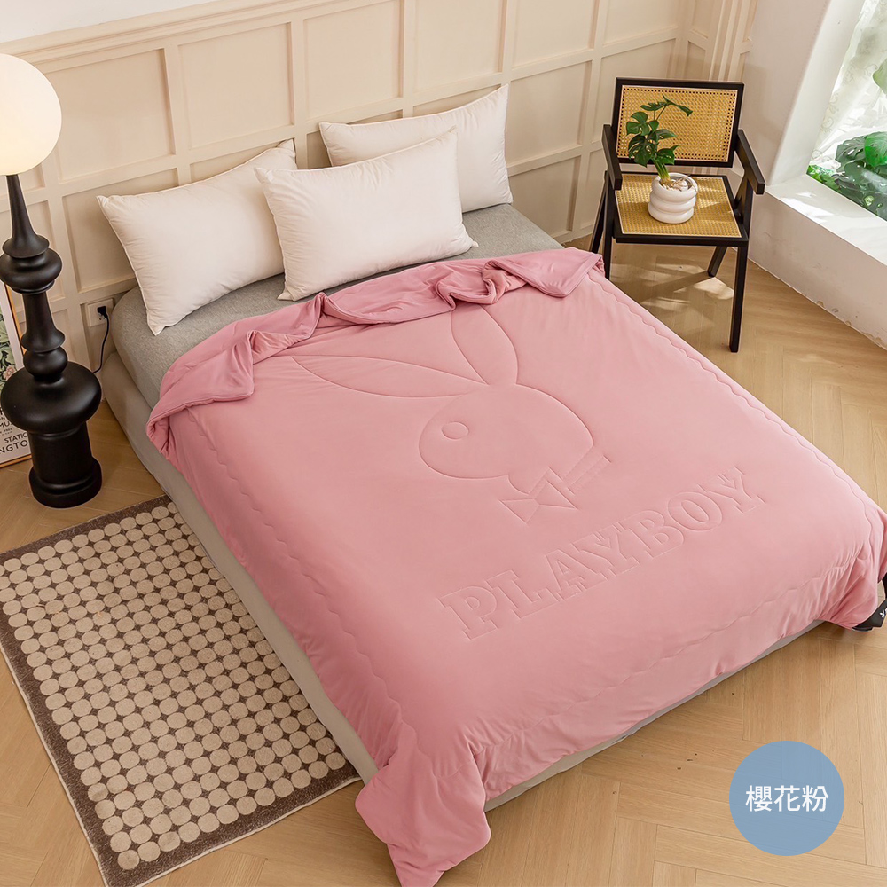 【PLAY BOY】極凍涼感夏日冰冰被(涼被/涼感被/冷氣毯)奶茶咖, 奶茶咖, large