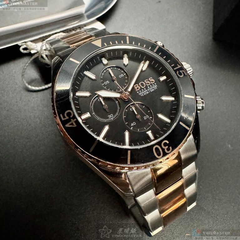 [TIMEMASTER] BOSS watch, 46mm, HB1513705, , large
