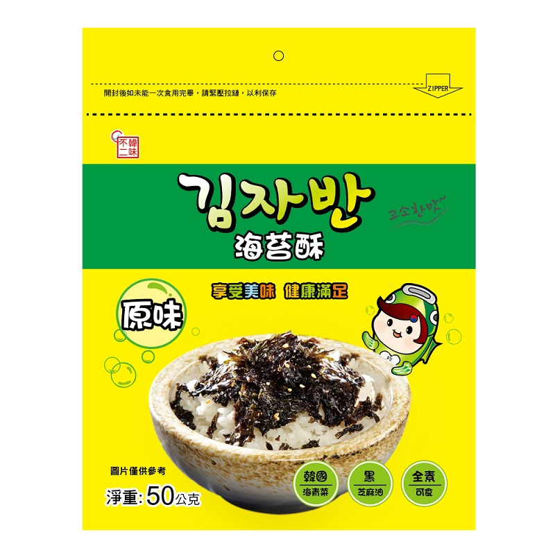 韓味不二韓國海苔酥(原味), , large