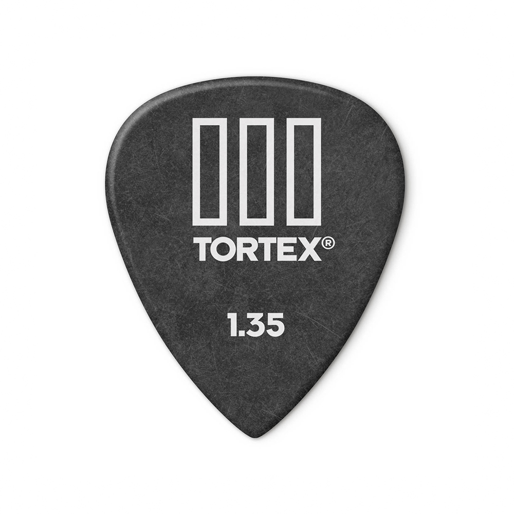 Jim Dunlop Tortex TIII 462R 1.35mm Pick (三片、十片組)【敦煌樂器】, , large