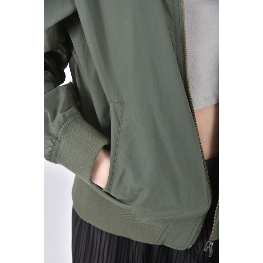 (S) uniqlo質感綠色外套二手衣, , large