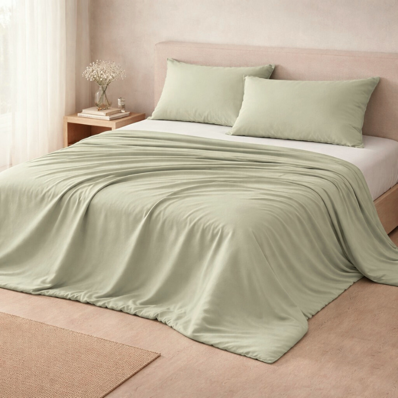 100% Tencel Single Cooling Quilt, , large