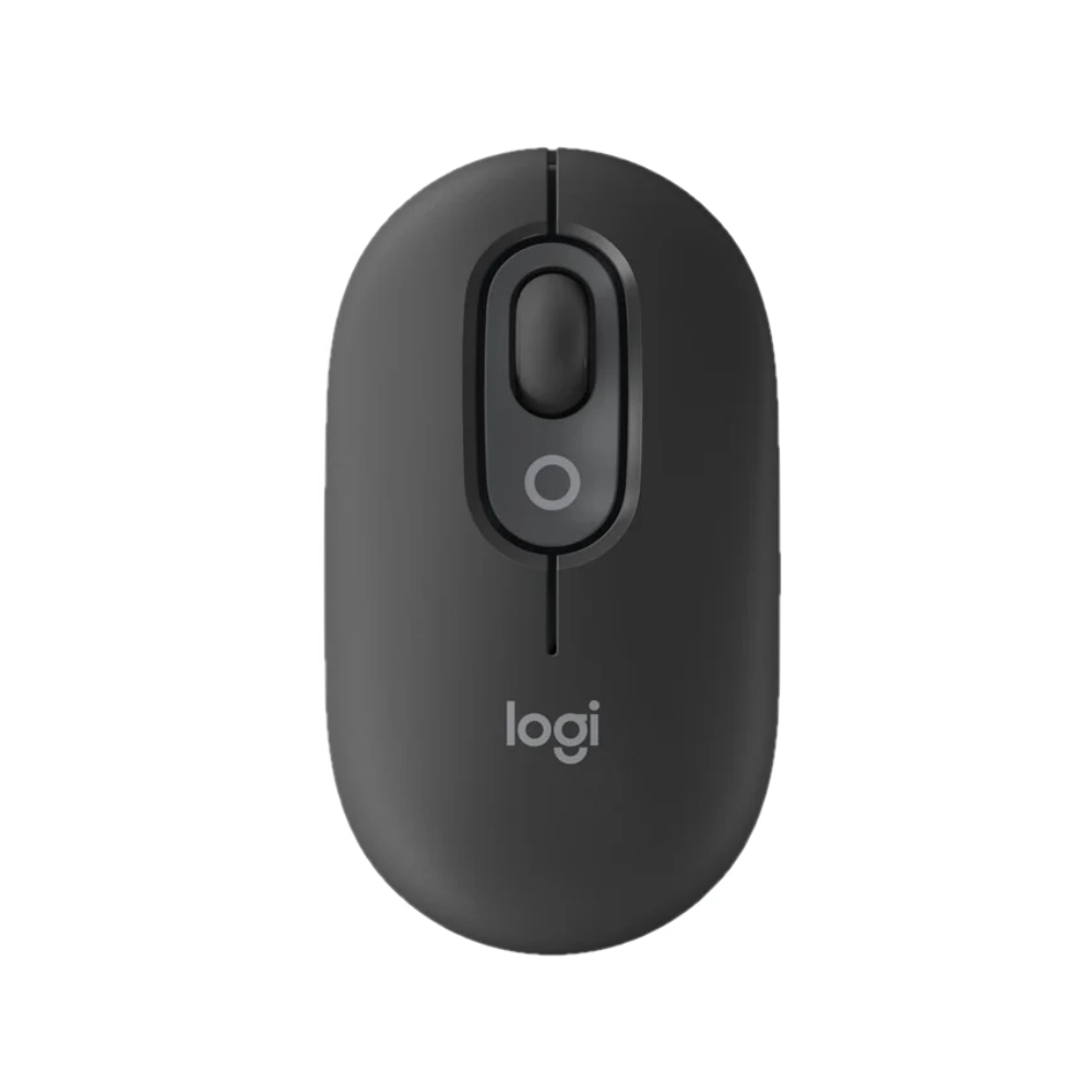 【 Logitech 羅技 】POP MOUSE 石墨黑 無線 藍牙 滑鼠, , large